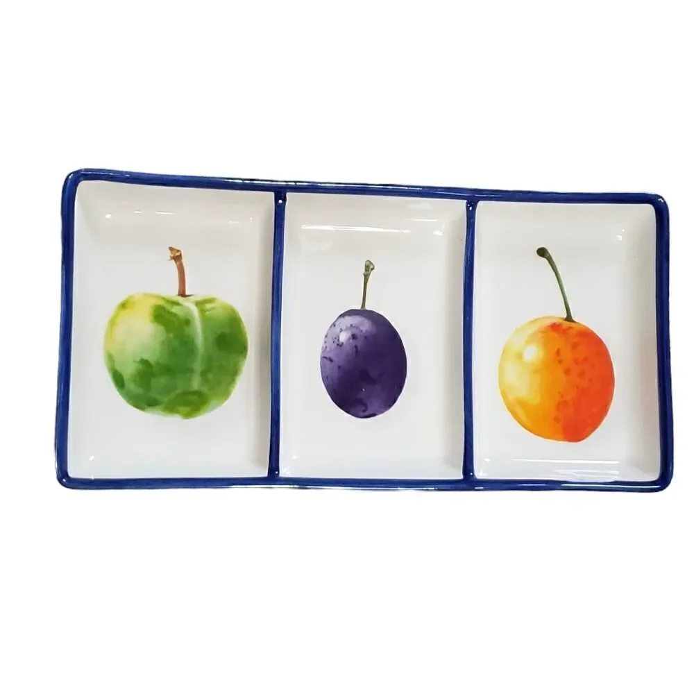 The Great Indoors 3-Compartment Serving Dish